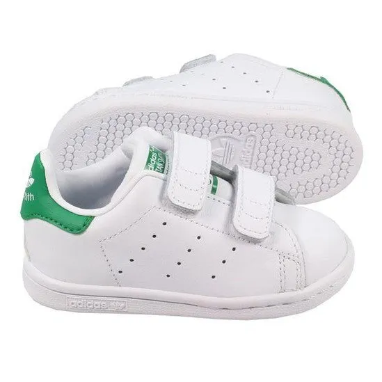 Adidas Trainer Infants Stan Smith White Green
