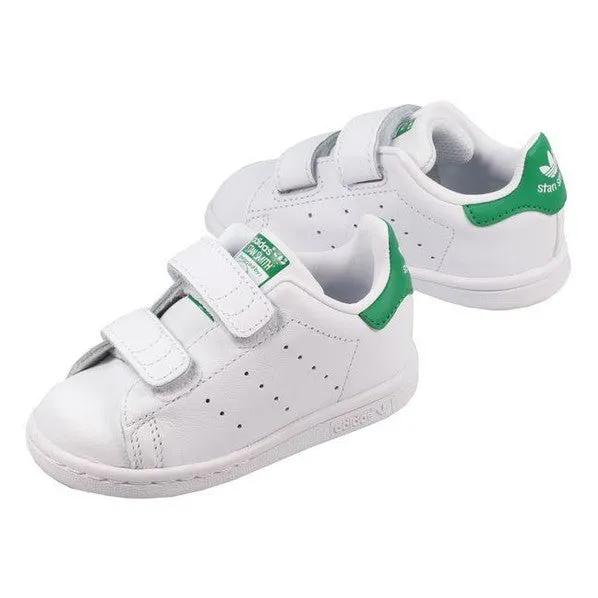 Adidas Trainer Infants Stan Smith White Green