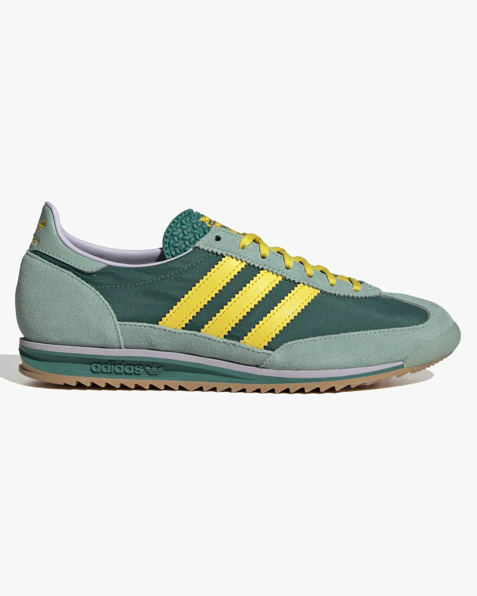 Adidas Womens SL72 OG - Active Green / Yellow / Hazy Green