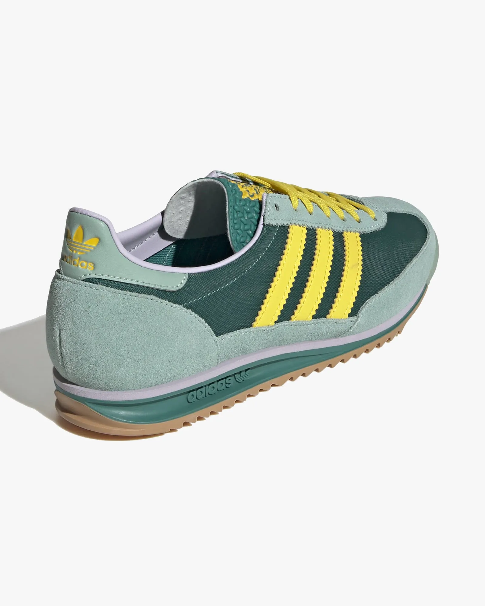 Adidas Womens SL72 OG - Active Green / Yellow / Hazy Green