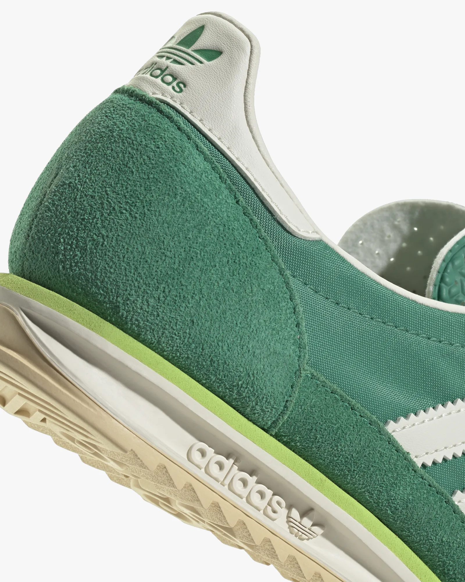 Adidas Womens SL72 OG - Court Green / Ivory / Crystal Sand