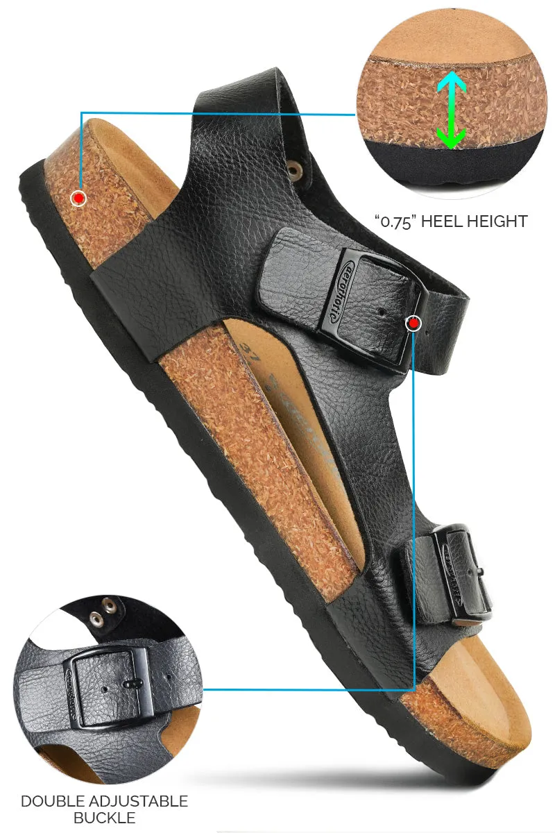 Aerothotic - Amulet Women's Arch Support Ankle Strap Sandal