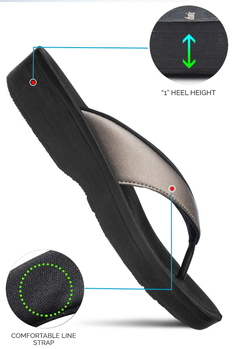 Aerothotic - Pearly Fume Women's Comfortable Flip-Flops Sandal