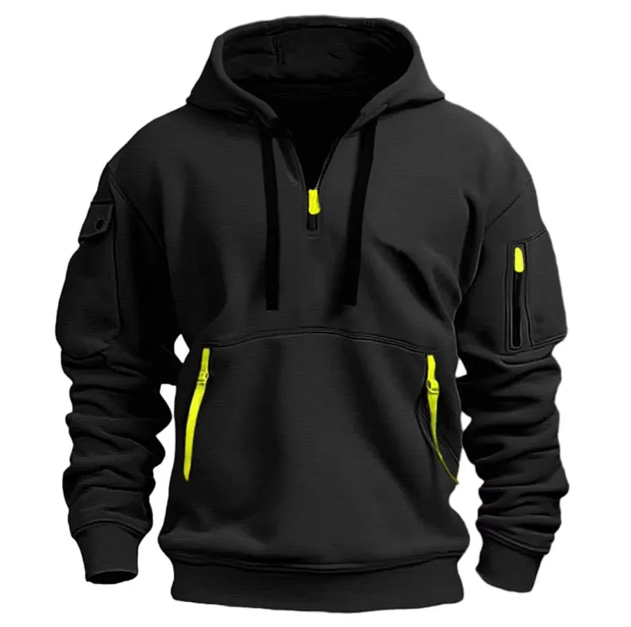 Albert | Stylish Utility Zip Hoodie