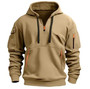 Albert | Stylish Utility Zip Hoodie