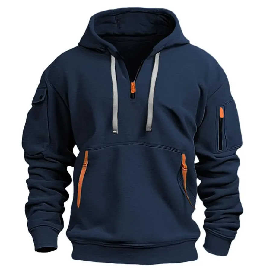 Albert | Stylish Utility Zip Hoodie