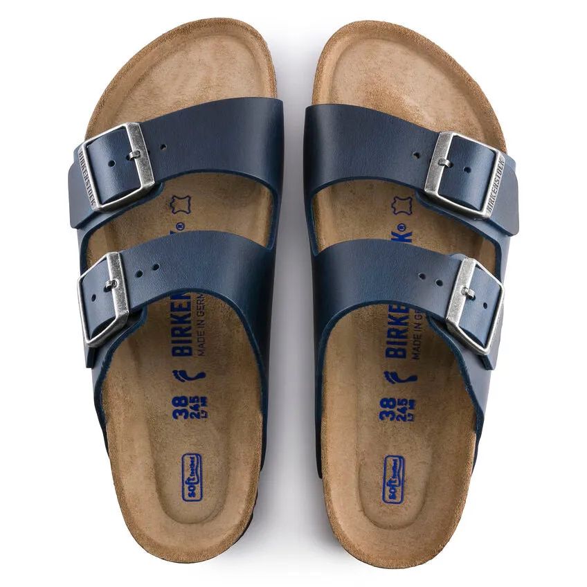 Arizona Soft Footbed Oiled Leather - Blue
