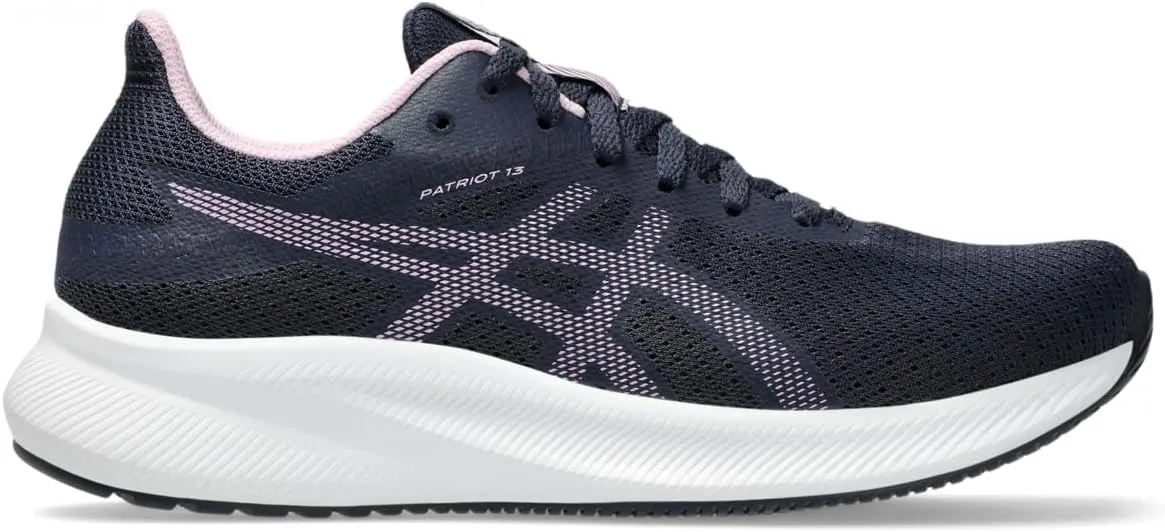 Asics Women's Patriot 13 Running Shoes, 7, Midnight/Light UBE