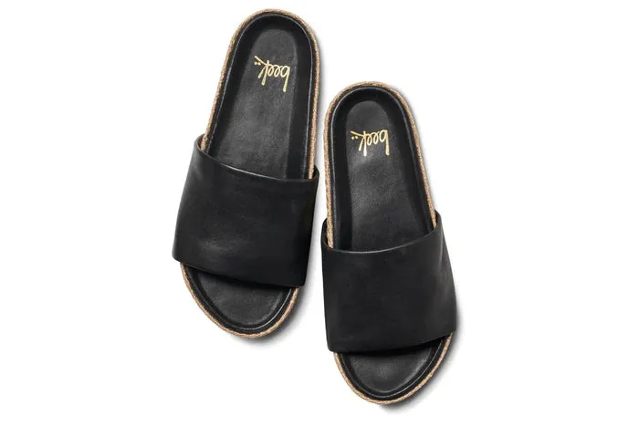 Beek Black Jute Albatross Sandal