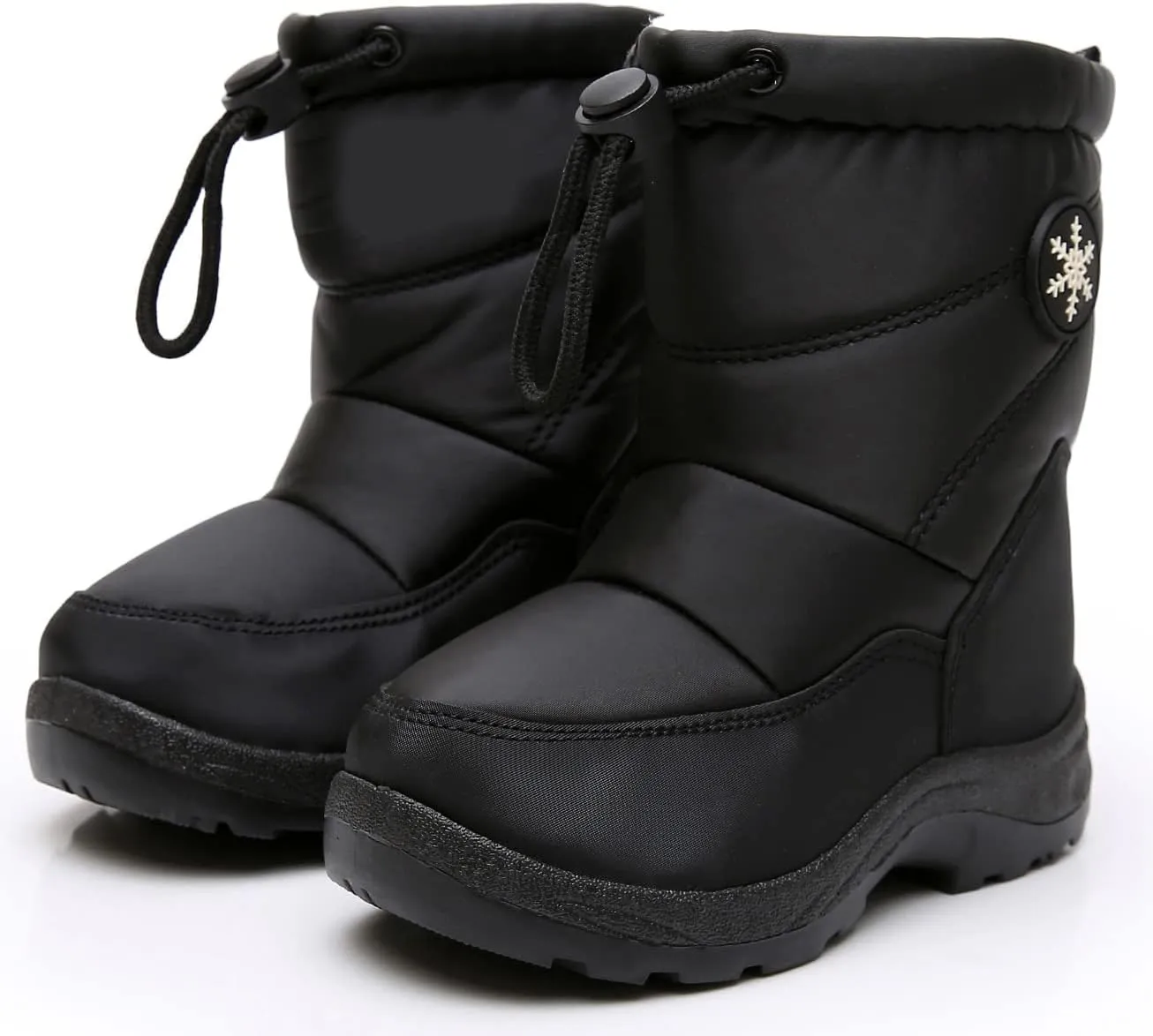 Blikcon Boys Snow Boots Outdoor Cold Weather Winter Boots (Toddler/Little Kid)