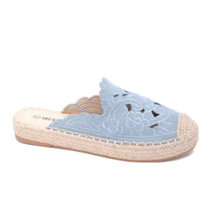 Boheme Luxe Slipper - Blue