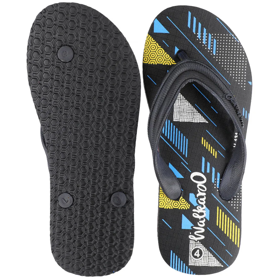 Boy's Hawai Slippers - H131 Black