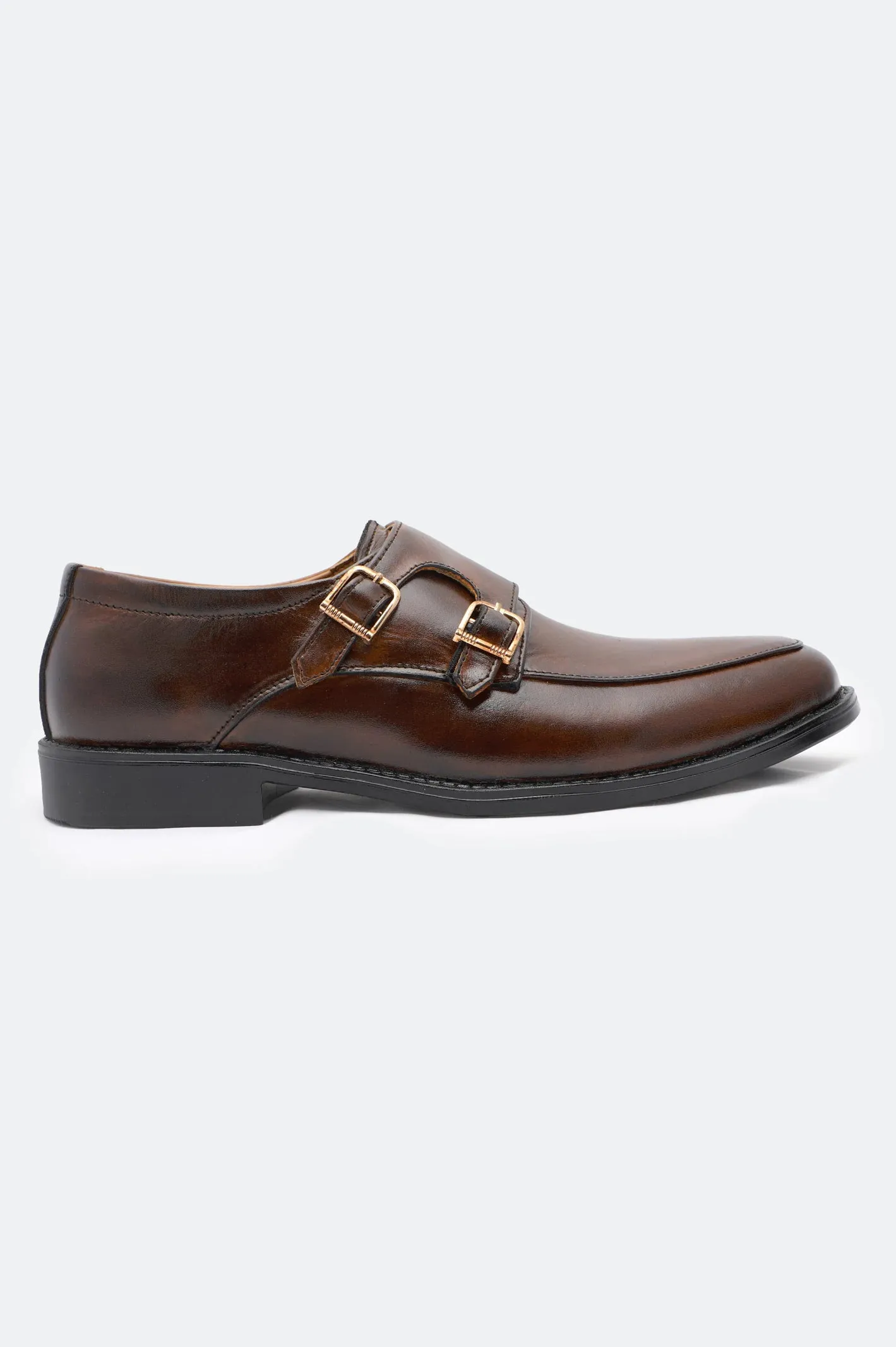 Brown Monk Formal Shoes
