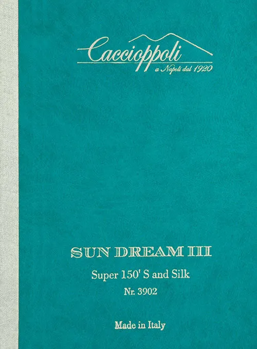 Caccioppoli Sun Dream Ridro Gray Wool Silk Jacket