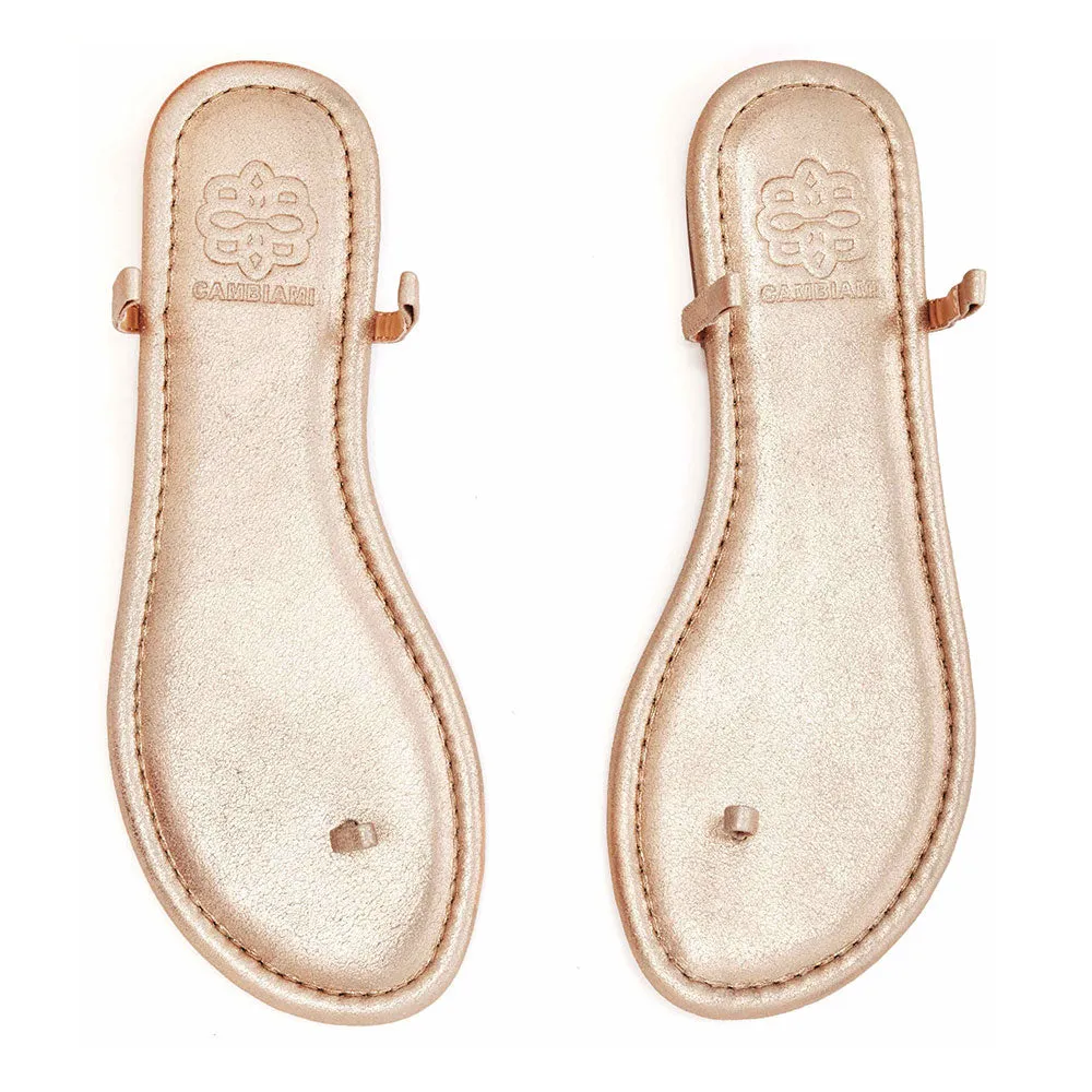Champagne Leather Sole
