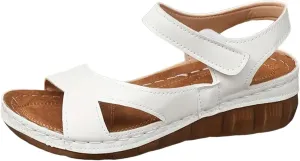 Comfortable Wedge Wedges Sandals Slip on Low Heel With Arch Support for Women Spring Summer Womens Open Toe Non-slip Dressy Slip on Wedges Shoes Hiking Waterproof Comfortable Dresses Wedding