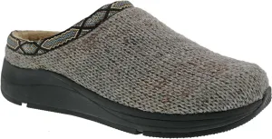 Drew Men's Relax Non-Slip Fabric Sweater Knit Slippers with Support