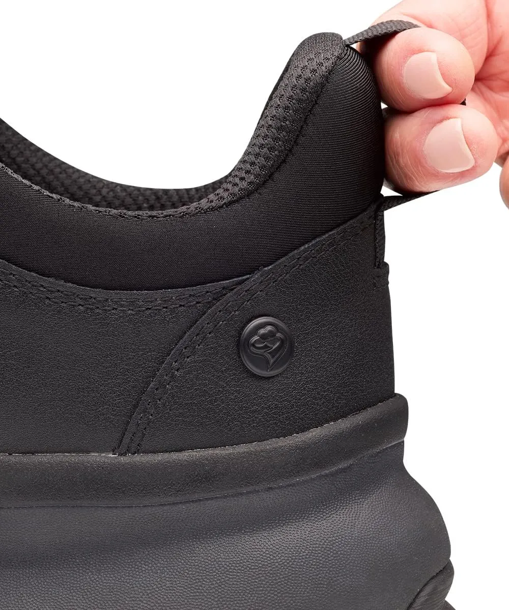 Easy Wear Extra Wide Comfortable Walking Shoes for Men  Classic Single Strap Adjustable Closure