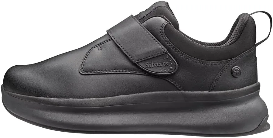 Easy Wear Extra Wide Comfortable Walking Shoes for Men  Classic Single Strap Adjustable Closure