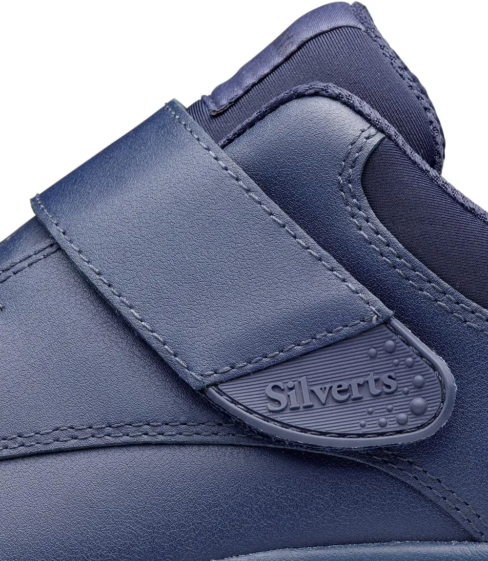 Easy Wear Extra Wide Comfortable Walking Shoes for Men  Classic Single Strap Adjustable Closure