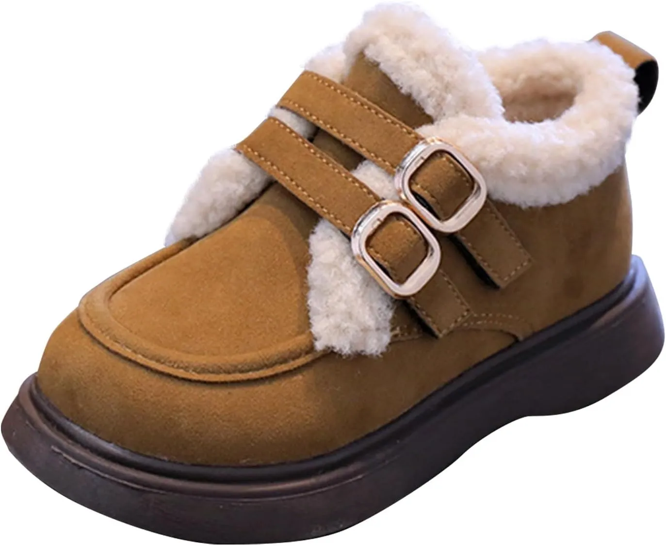 Fashion Big Kids Winter Water Proof Flat Keep Warm Snow Boots Comfortable Shoes Cute Toddler Dress Shoes