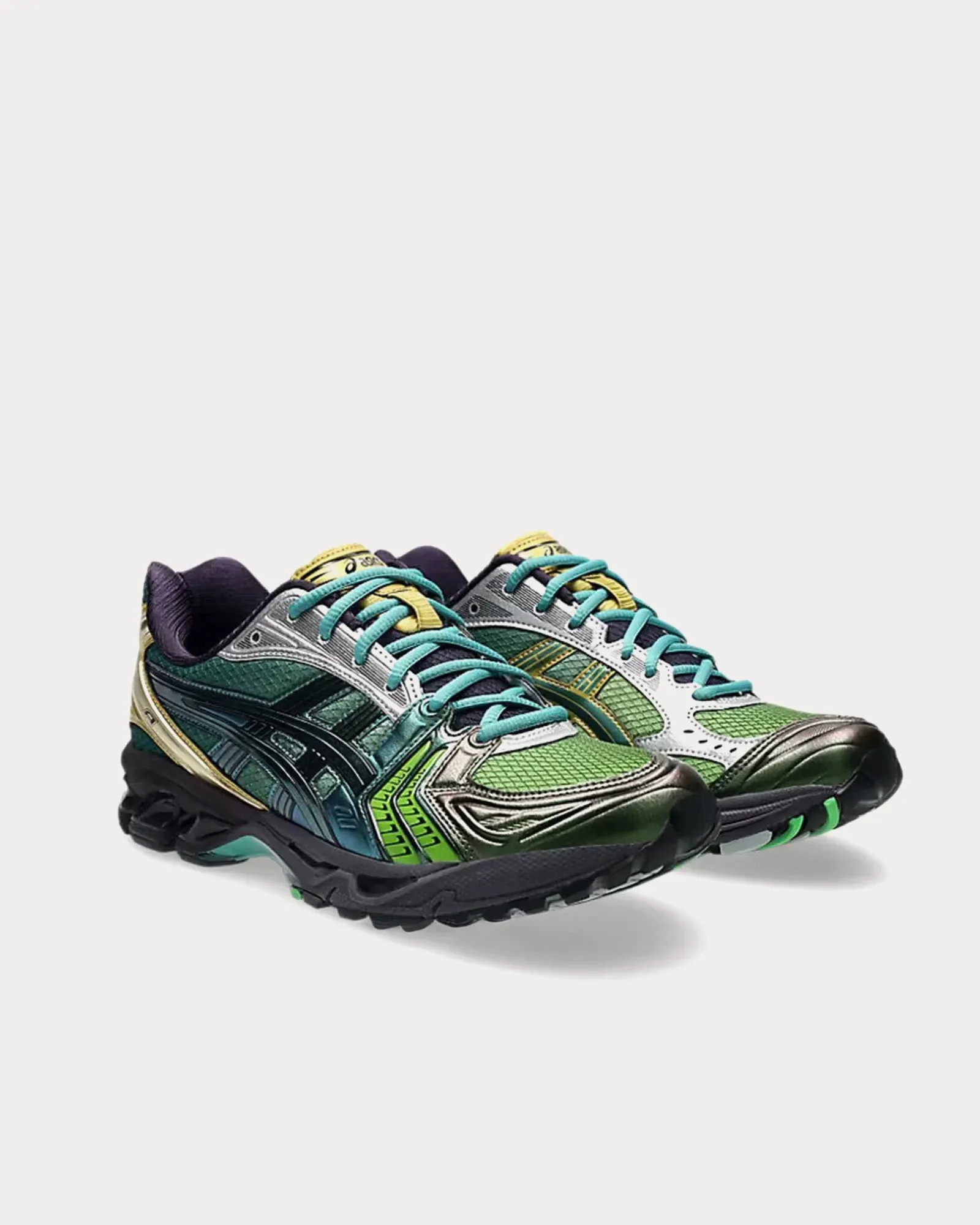 Gel-Kayano 14 Blue / Green Low Top Sneakers