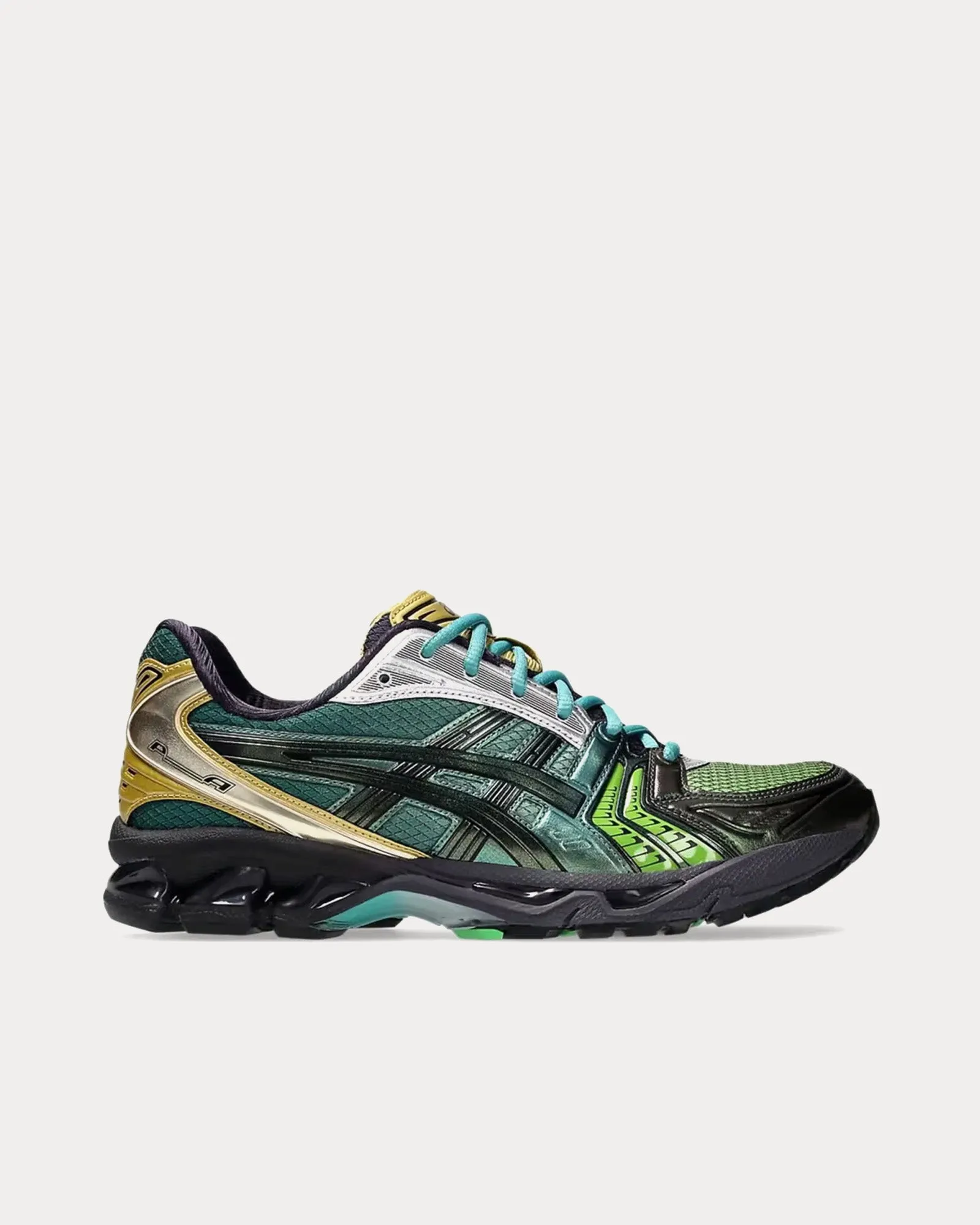 Gel-Kayano 14 Blue / Green Low Top Sneakers