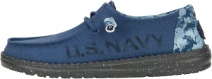Hey Dude Wendy US Armed Forces, Navy, Army, Womens Shoes, Womens Slip-on Loafers, Comfortable & Light-Weight