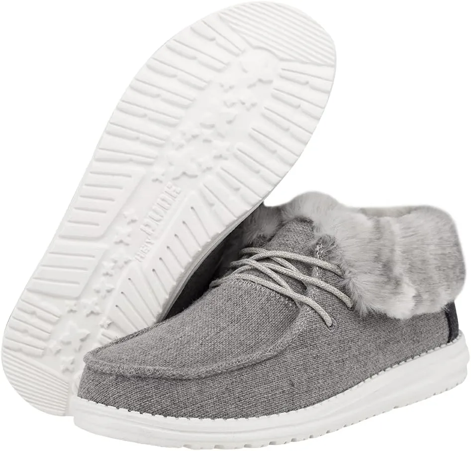 Hey Dude Women's Britt | Womens Shoes | Womens Lace Up Boots | Comfortable & Light-Weight
