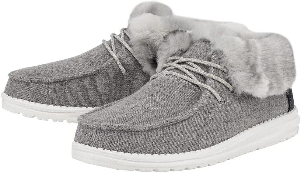 Hey Dude Women's Britt | Womens Shoes | Womens Lace Up Boots | Comfortable & Light-Weight