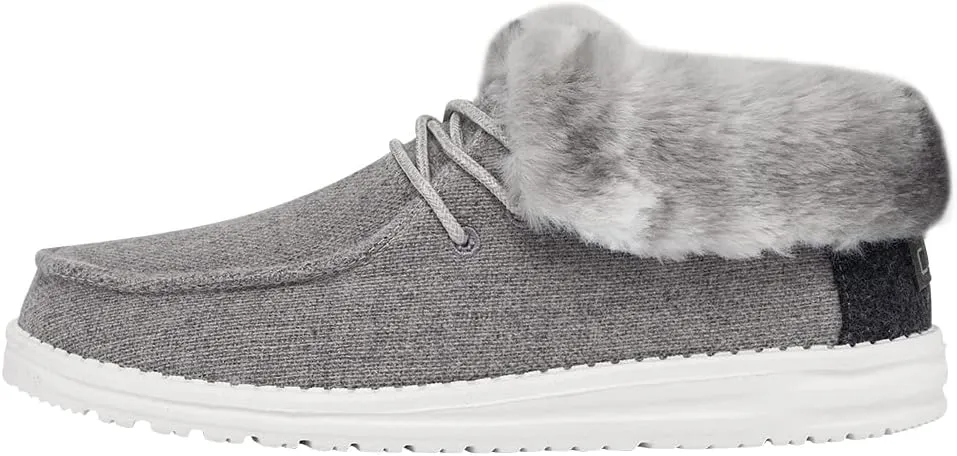 Hey Dude Women's Britt | Womens Shoes | Womens Lace Up Boots | Comfortable & Light-Weight