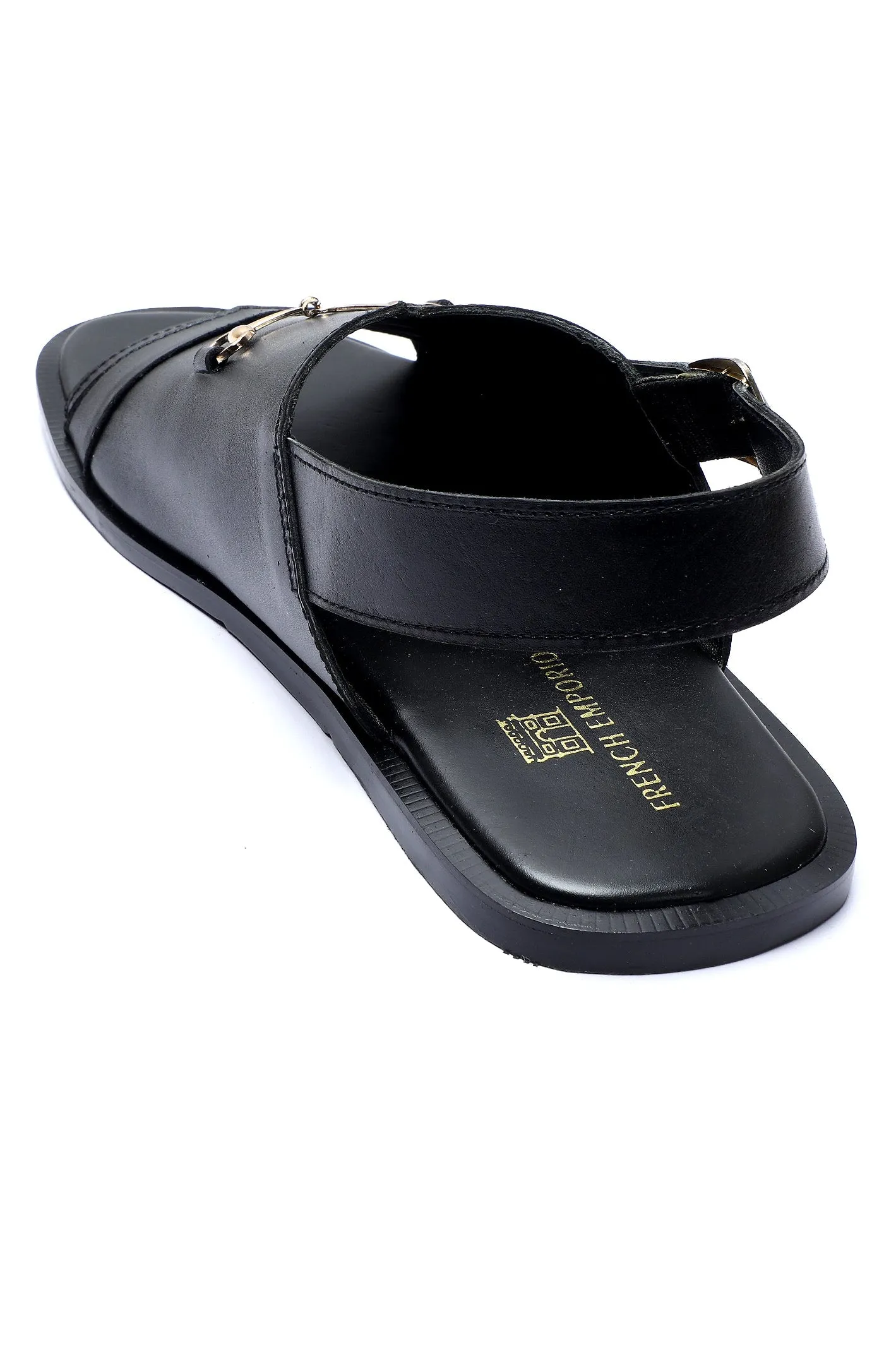 Men Black Sandals