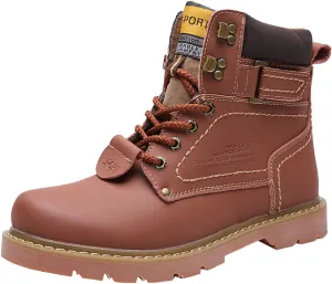 Men Work Boots Steel Toe Hiking Sneakers Fur Lined Ankle Boot Women Safety Toe Shoes Business Casual Lightweight Outdoor Botas Mid Ankle Work Casual Hike Grounded Footwear