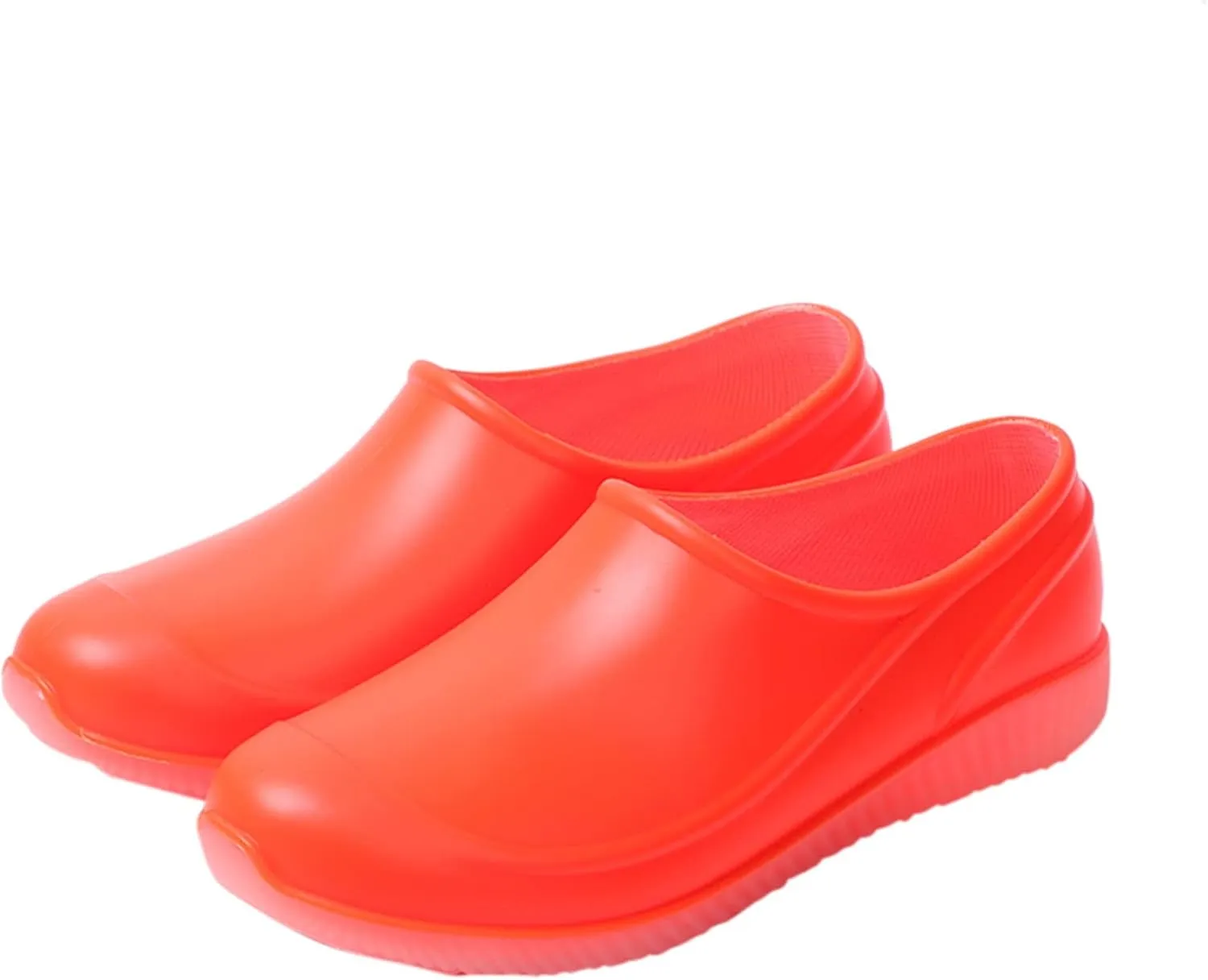 Men's And Women's Couple Fashion Rain Boots Non-Slip Waterproof Rain Shoes For Outdoor Work Fishing Travel