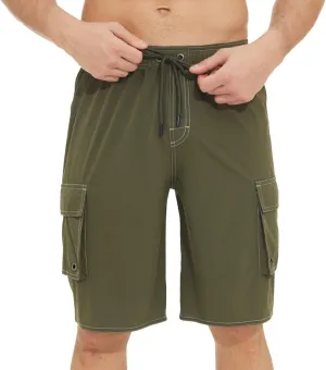 Mens Cargo Shorts Stylish Fake Denim Pants Teen Boys Straight Leg Basketball Gym Shorts Casual Workout Running Sports