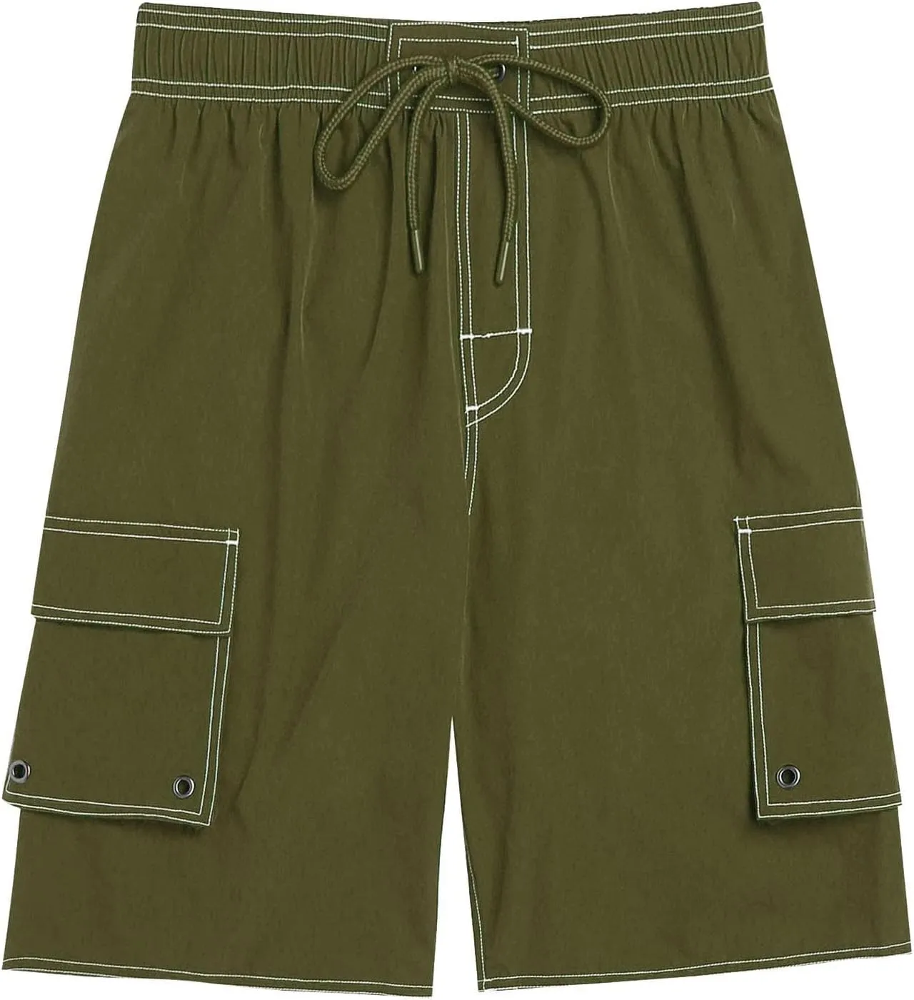 Mens Cargo Shorts Stylish Fake Denim Pants Teen Boys Straight Leg Basketball Gym Shorts Casual Workout Running Sports