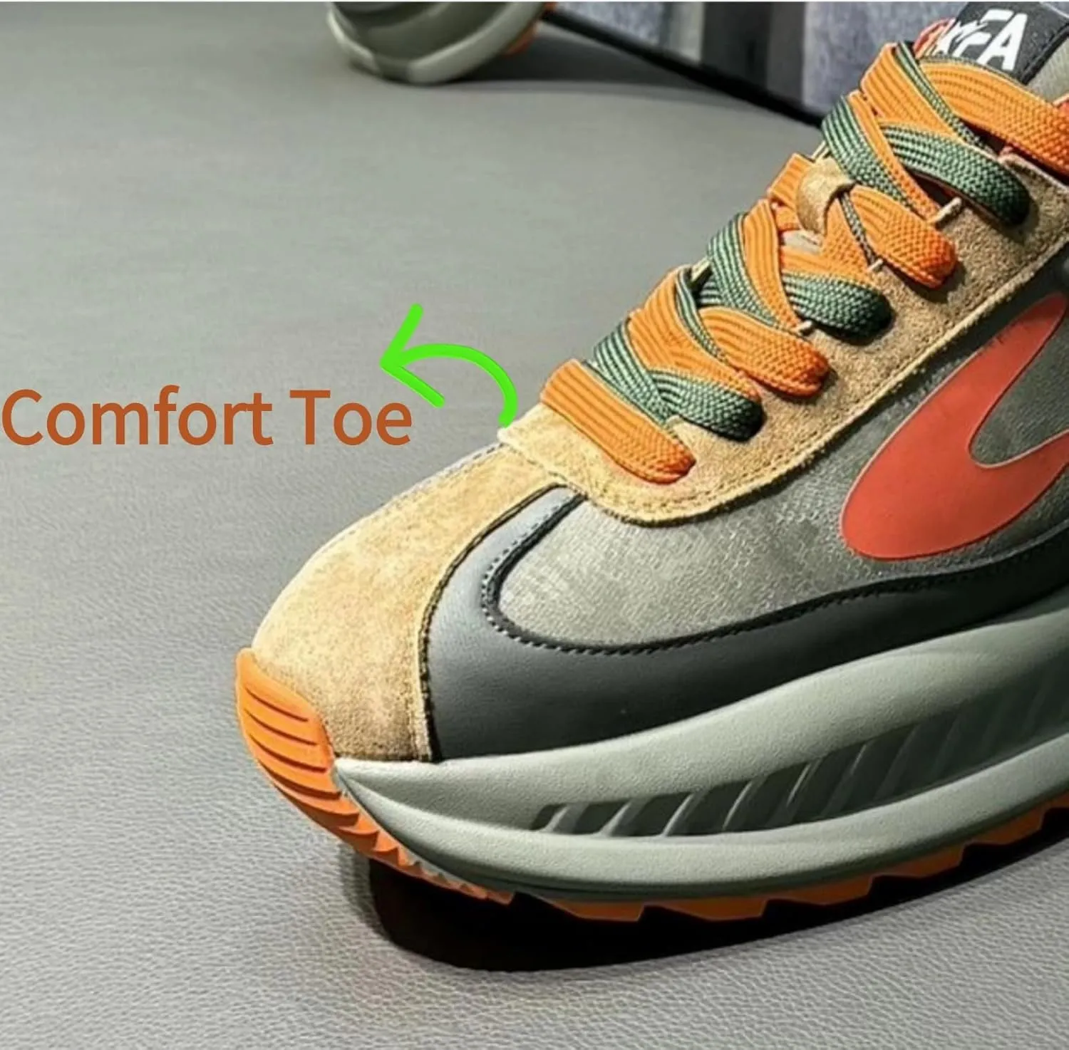 Men's Fashion Chunky Sneakers- Dad Shoes Platform Comfortable Walking Casual Sports Sneakers
