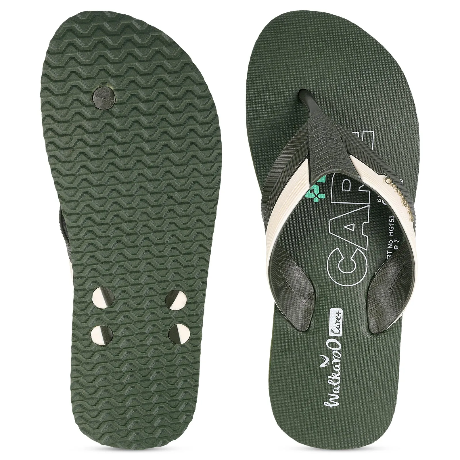 Men's Hawai Slippers - HG153 Dark Olive