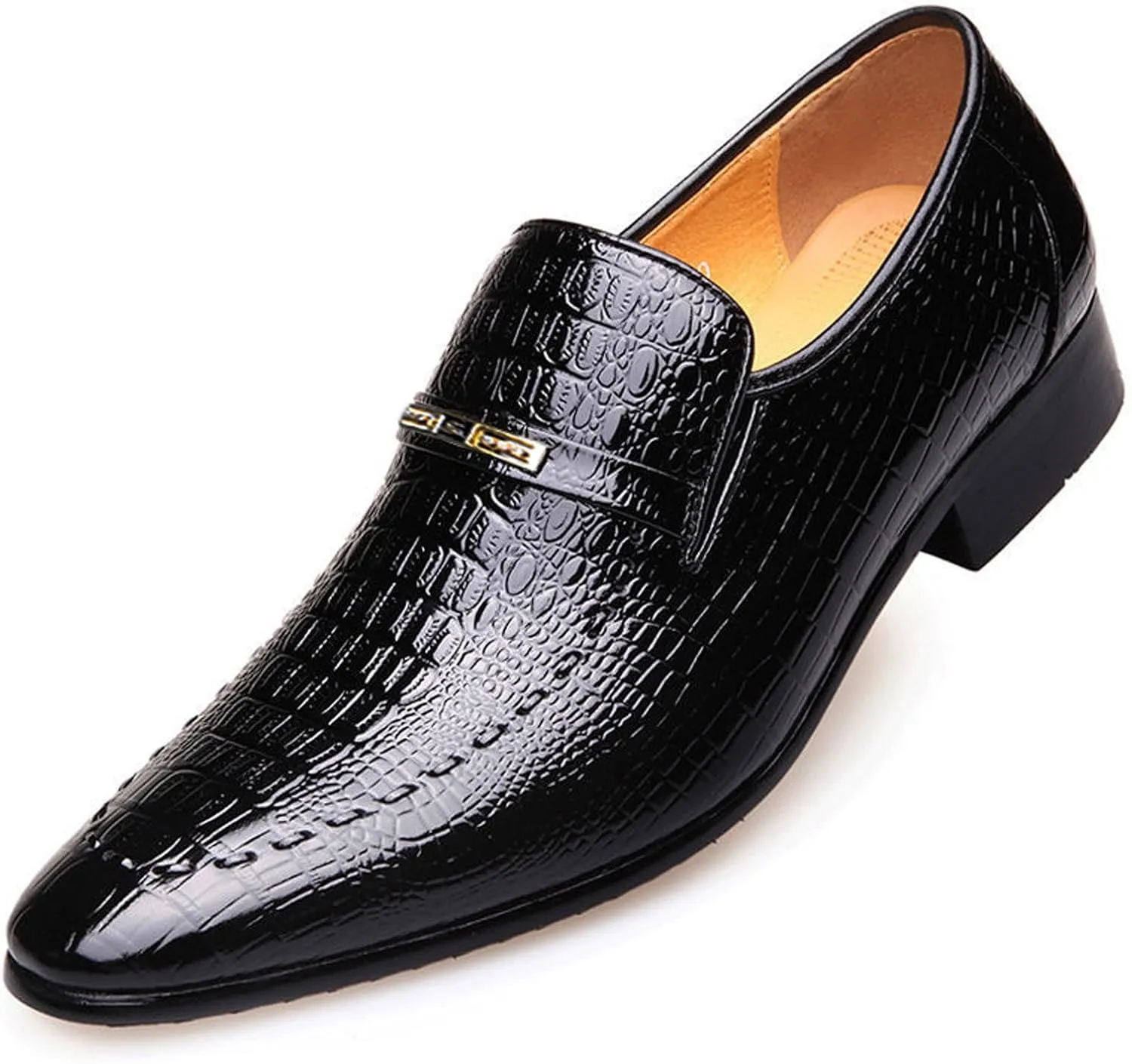 Men's Modern Shoes Latin Dance Shoes Ballroom Indoor Training Leather for Men All Leather