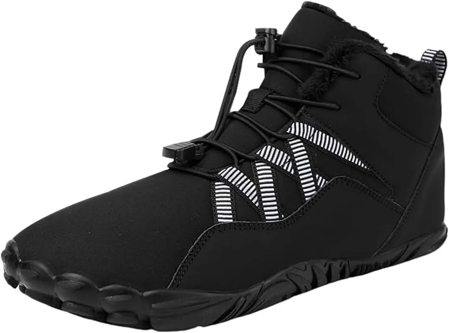 Mens Work Boots Wide Width Hiking Sneakers Women's Slip On Warm Safety Shoes for Women Non Slip Slip On Platform Shoes Lightweight Comfortable Hike Grounded Footwear