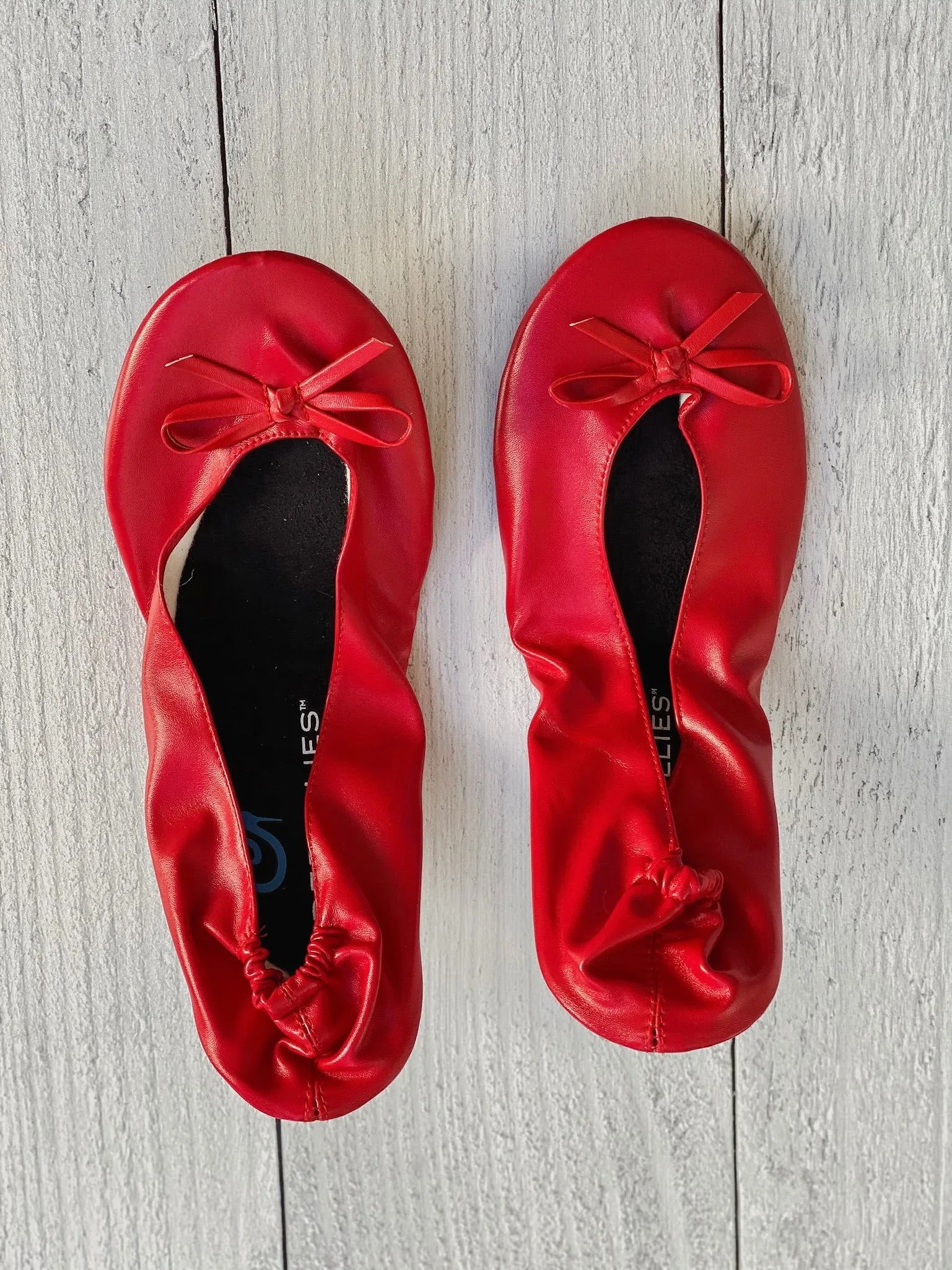 Naughty Girl Folding Slippers with Bag