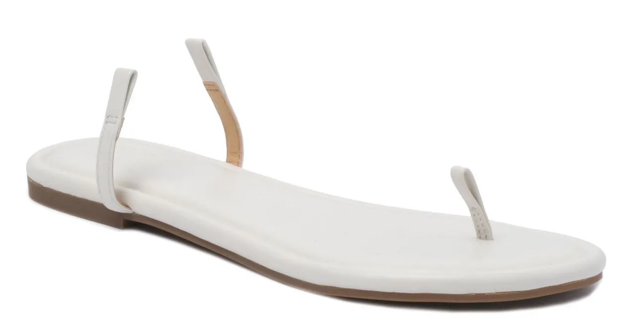 NEW White Leather Sole