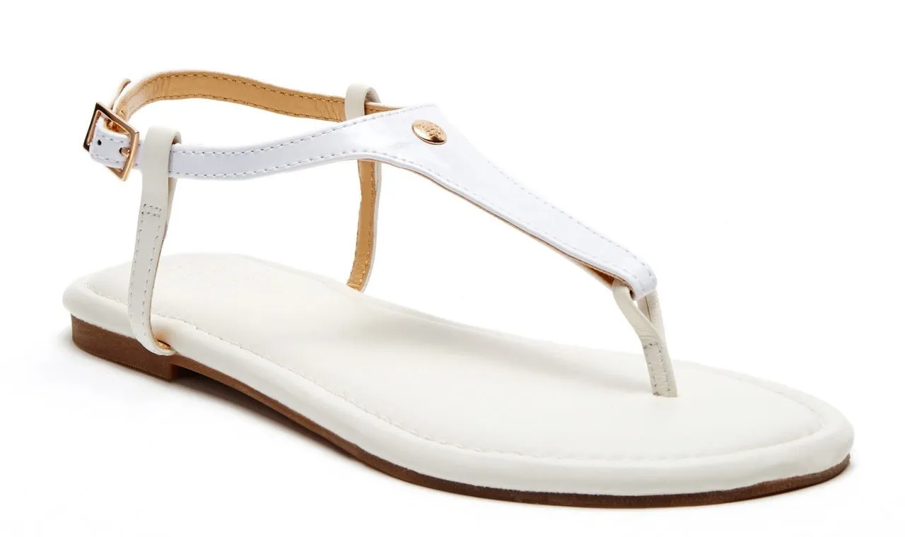 NEW White Leather Sole