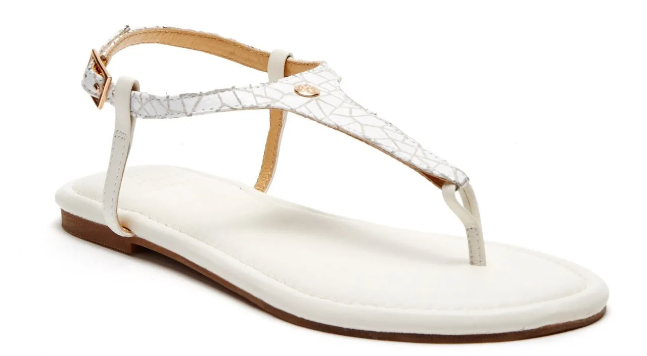 NEW White Leather Sole