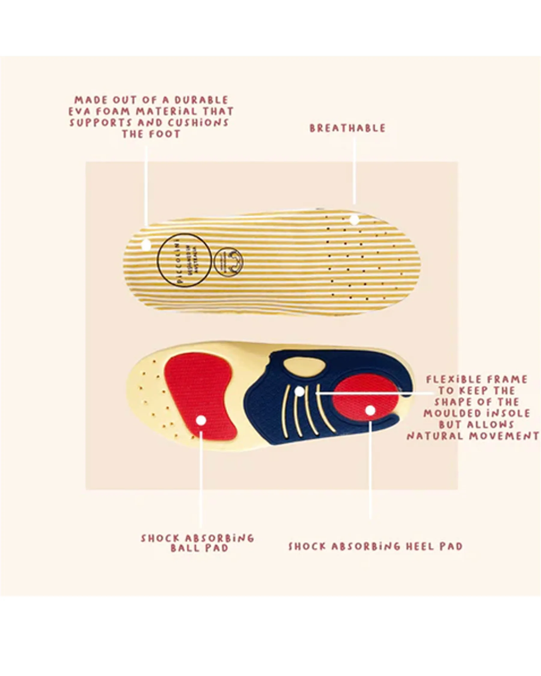Piccolini x Kip & Co Big Stripe Low Top Sneaker