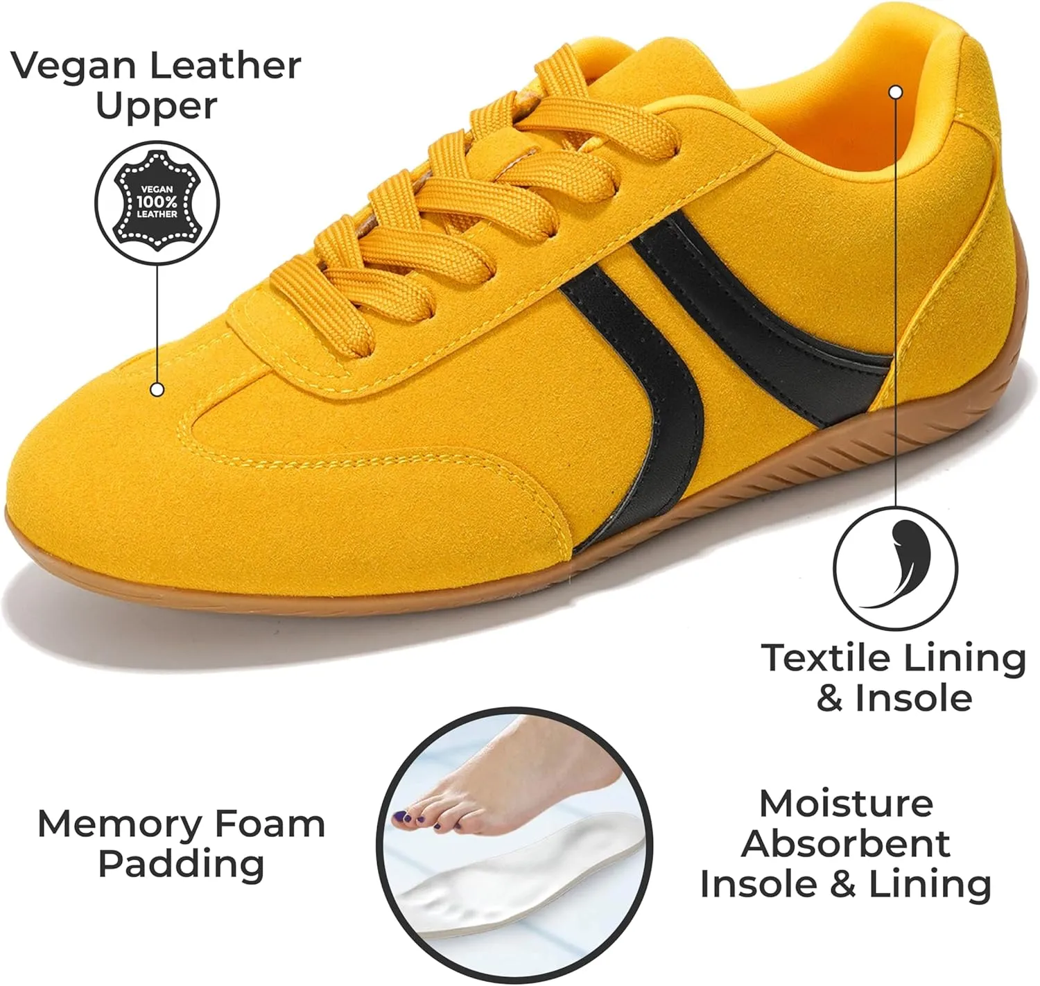 Project Cloud Barefoot Shoes Women  Comfortable Lace-Up Womens Shoes with Memory Foam  Lightweight & Non Slip Womens Shoes Casual  All-Day Women's Fashion Sneakers for 2025 (Goal)