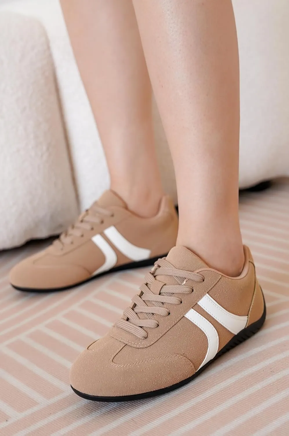Project Cloud Barefoot Shoes Women  Comfortable Lace-Up Womens Shoes with Memory Foam  Lightweight & Non Slip Womens Shoes Casual  All-Day Women's Fashion Sneakers for 2025 (Goal)