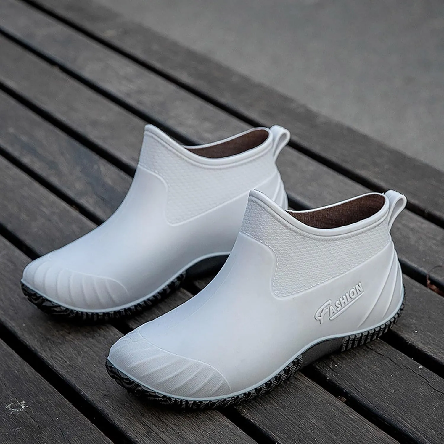 Rain Boots Women Platform Mens Grounded Footwear Chunky Heel Ankle Booties Heels Barefoot Shoes Women's Mid Calf Rain Boots Waterproof Lightweight Knee High Boots