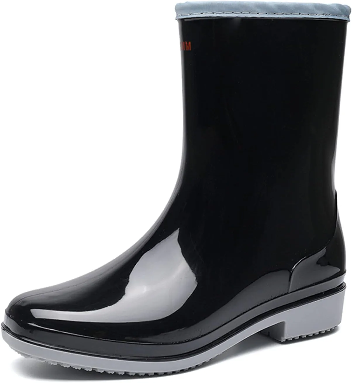 Rain Boots Women Tall Waterproof Mens Grounded Footwear Booties Work Barefoot Shoes Women's Rubber Rain Boots Waterproof & Anti-slip Womens Boots Fall 2024