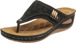 Sandals Women Dressy Summer Flat Cute Casual Beach Shoes Orthotic Slides Comfortable Orthopedic Thong Flip Flops 2025